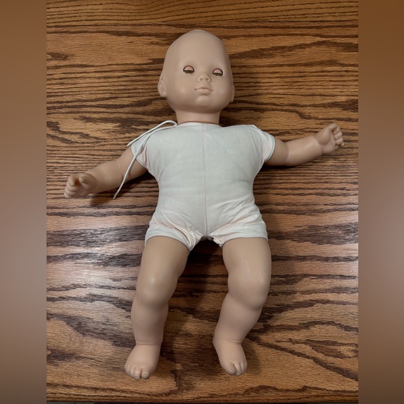 Vintage AMERICAN GIRL Bitty Baby Pleasant Company Cloth Body Doll Vinyl 90s? - Picture 2 of 8